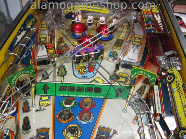 (image for) Taxi Pinball by Williams 1988