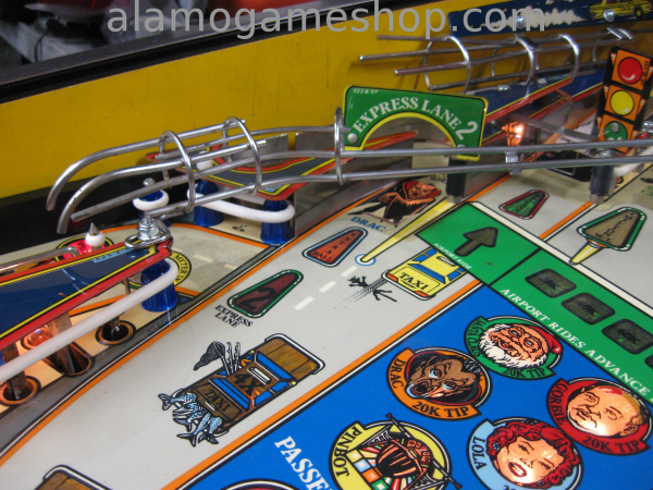 (image for) Taxi Pinball by Williams 1988