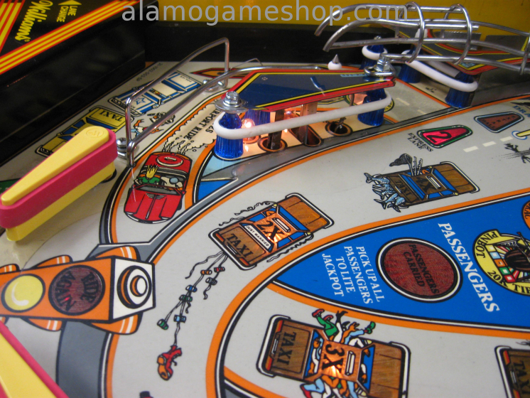(image for) Taxi Pinball by Williams 1988