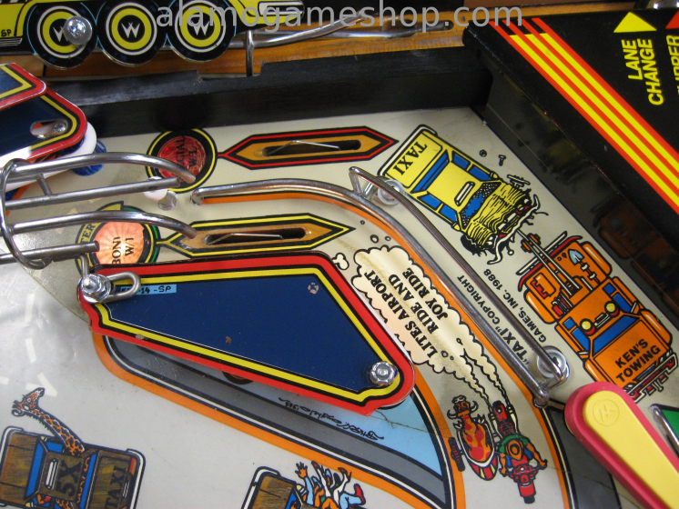 (image for) Taxi Pinball by Williams 1988
