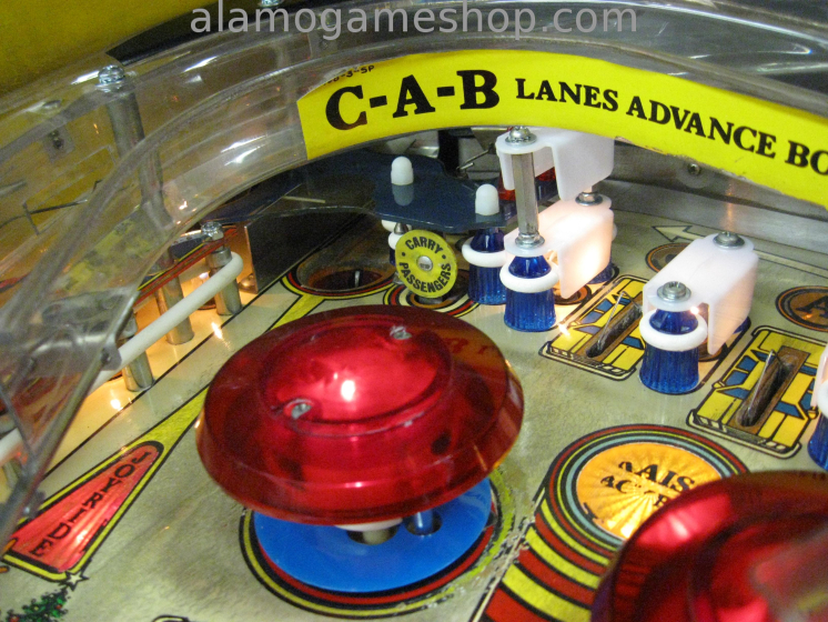 (image for) Taxi Pinball by Williams 1988