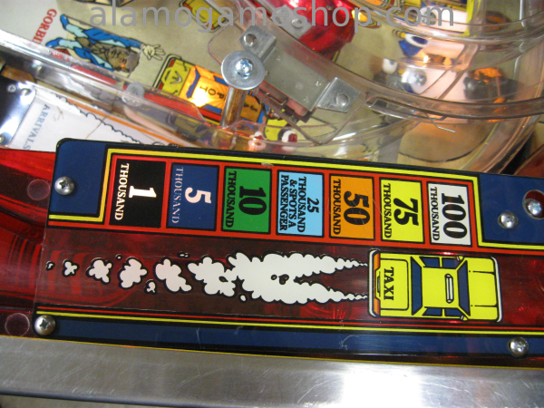 (image for) Taxi Pinball by Williams 1988