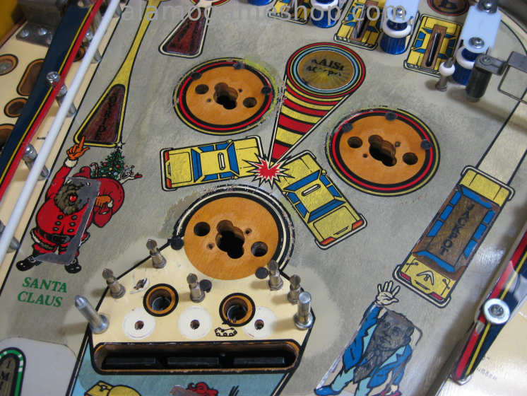 (image for) Taxi Pinball by Williams 1988