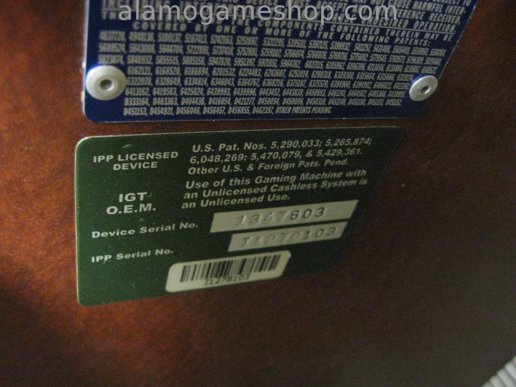 (image for) IGT Triple Diamond slot model s2000