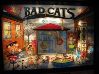 (image for) Bad Cats pinball by Williams 1989