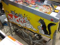 (image for) Bad Cats pinball by Williams 1989