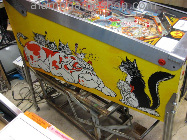 (image for) Bad Cats pinball by Williams 1989