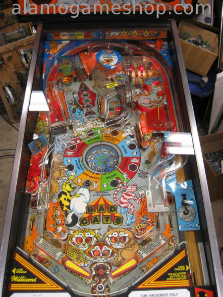 (image for) Bad Cats pinball by Williams 1989