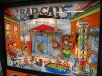 (image for) Bad Cats pinball by Williams 1989