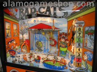 (image for) Bad Cats pinball by Williams 1989