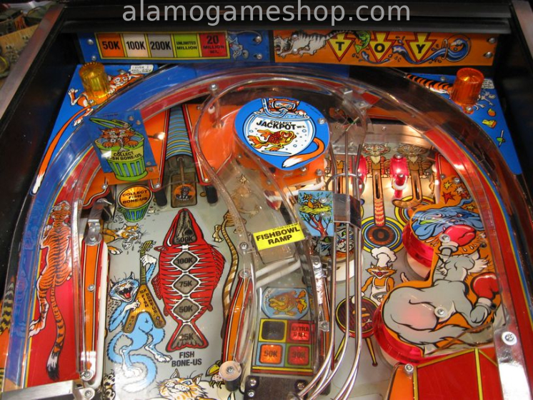 (image for) Bad Cats pinball by Williams 1989