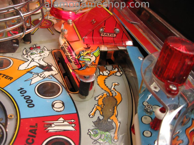 (image for) Bad Cats pinball by Williams 1989