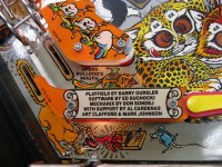 (image for) Bad Cats pinball by Williams 1989