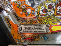 (image for) Bad Cats pinball by Williams 1989