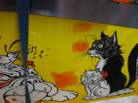 Bad Cats pinball by Williams 1989