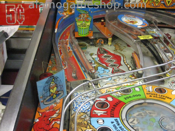 (image for) Bad Cats pinball by Williams 1989