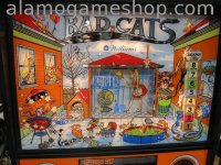 (image for) Bad Cats pinball by Williams 1989