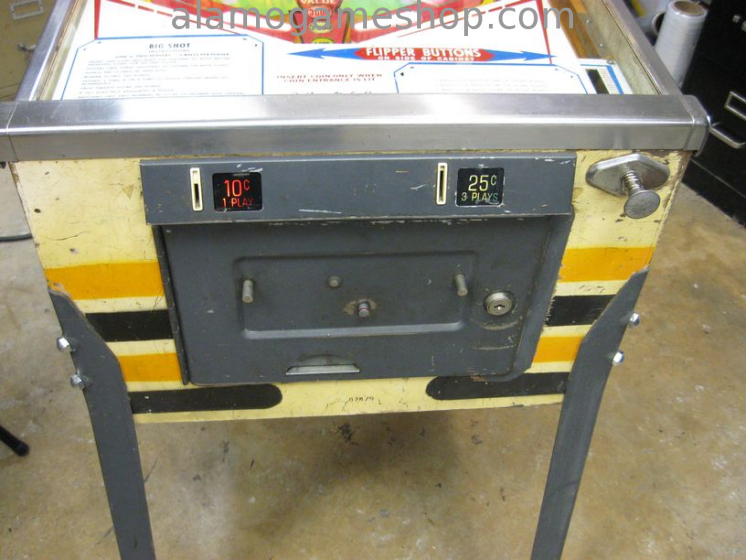 (image for) Big Shot pinball by Gottlieb 1973