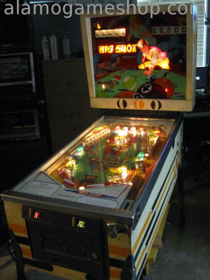 (image for) Big Shot pinball by Gottlieb 1973