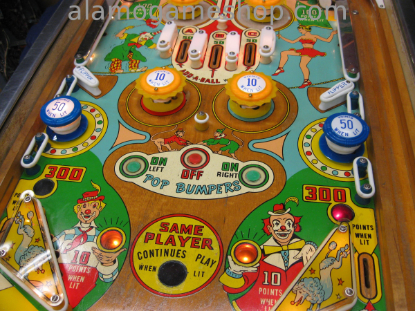 (image for) Big Top pinball by Gottlieb 1964