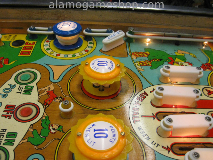(image for) Big Top pinball by Gottlieb 1964