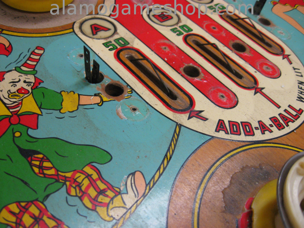 (image for) Big Top pinball by Gottlieb 1964