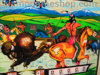 (image for) Bow and Arrow pinball by Bally 1974