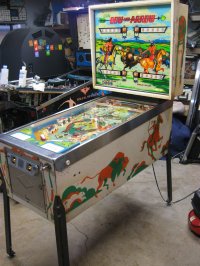 (image for) Bow and Arrow pinball by Bally 1974