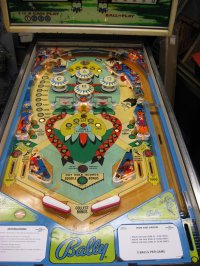 (image for) Bow and Arrow pinball by Bally 1974