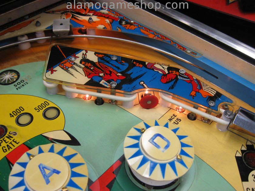 Bow and Arrow pinball by Bally 1974 - Click Image to Close