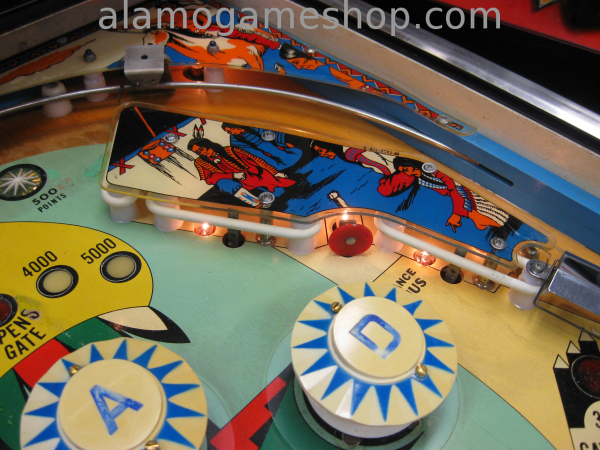 (image for) Bow and Arrow pinball by Bally 1974