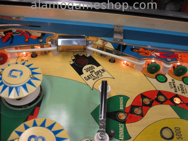 (image for) Bow and Arrow pinball by Bally 1974