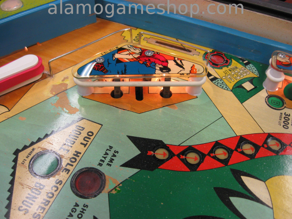 (image for) Bow and Arrow pinball by Bally 1974