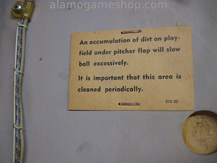 (image for) Extra Inning Baseball by Williams 1962