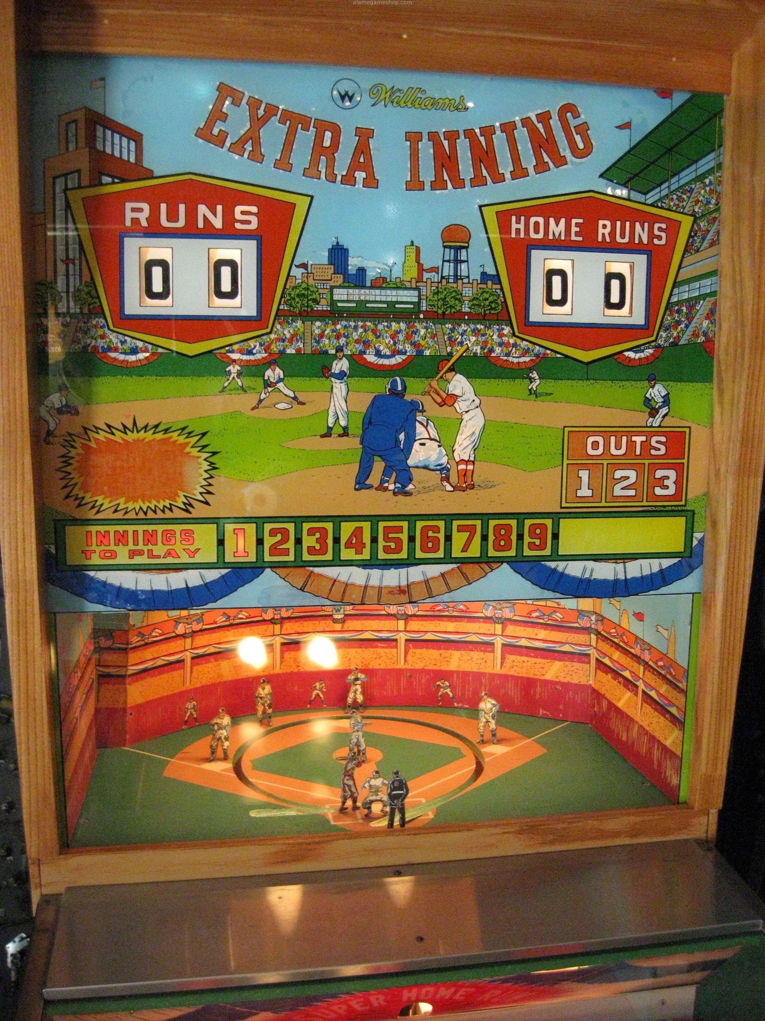 (image for) Extra Inning Baseball by Williams 1962