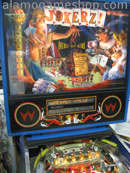 (image for) JokerZ pinball by Williams - 1988