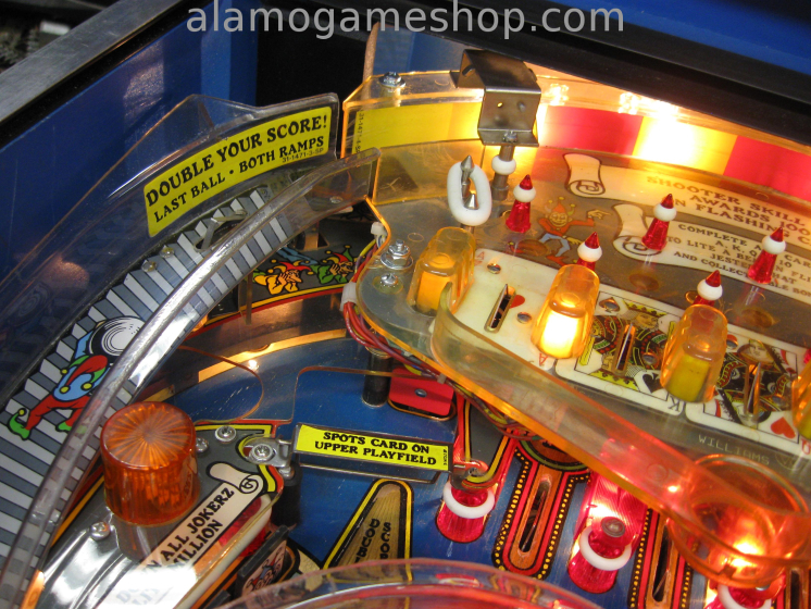 (image for) JokerZ pinball by Williams - 1988
