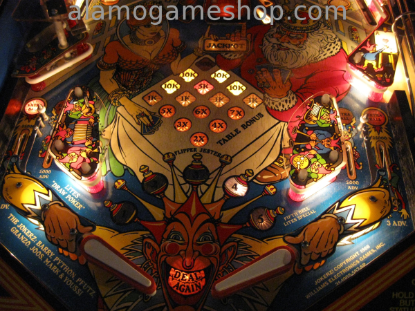 (image for) JokerZ pinball by Williams - 1988