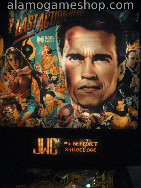 (image for) Last Action Hero pinball by Data East 1