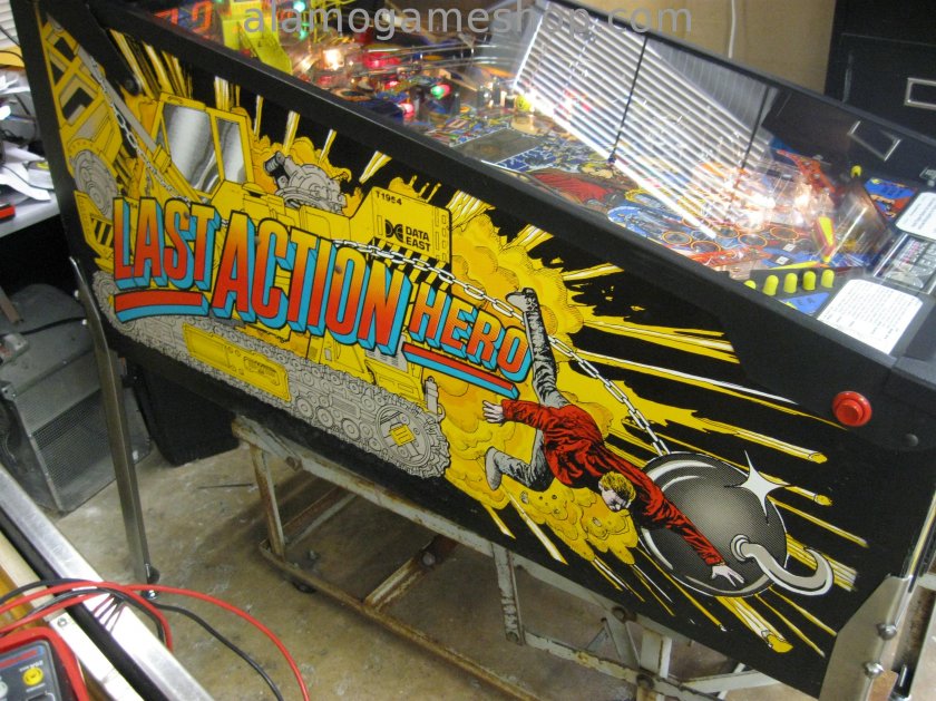 Last Action Hero pinball by Data East 1 - Click Image to Close