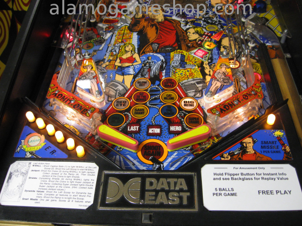 (image for) Last Action Hero pinball by Data East 1