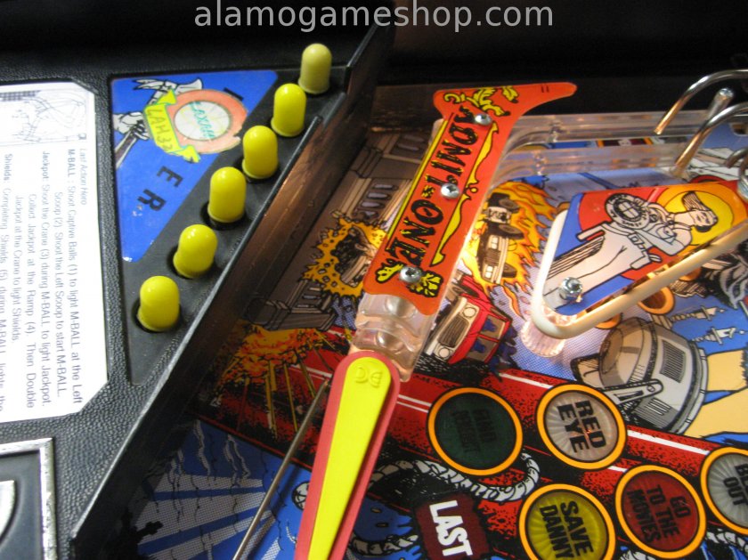 Last Action Hero pinball by Data East 1 - Click Image to Close