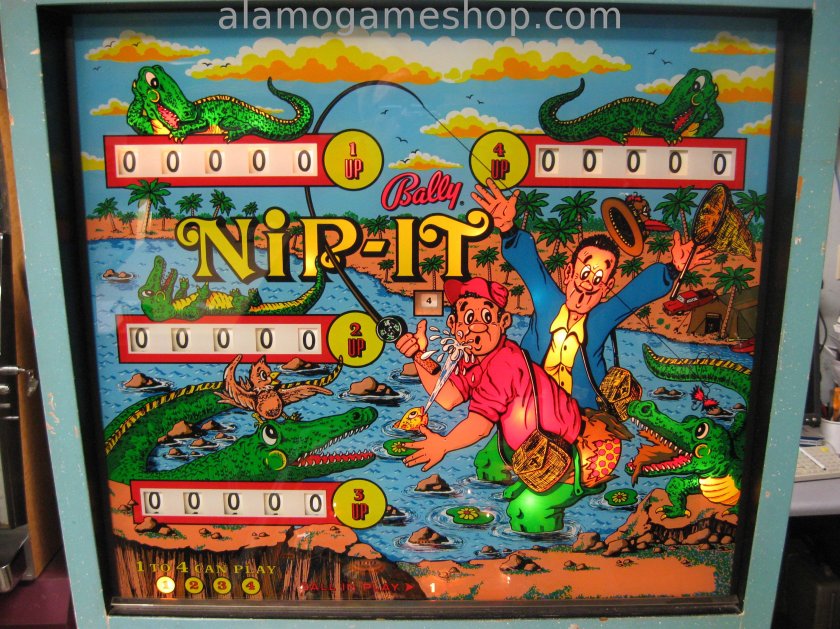 Nip-It pinball by Bally 1972 - Click Image to Close