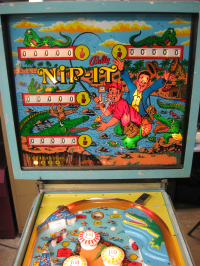 Nip-It pinball by Bally 1972