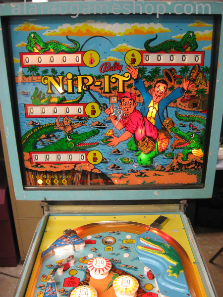 (image for) Nip-It pinball by Bally 1972