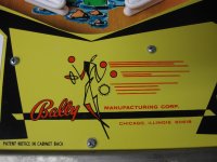 (image for) Nip-It pinball by Bally 1972