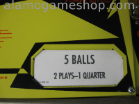(image for) Nip-It pinball by Bally 1972
