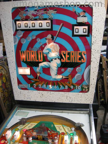 (image for) World Series Pinball by Gottlieb 1972