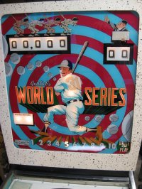 (image for) World Series Pinball by Gottlieb 1972