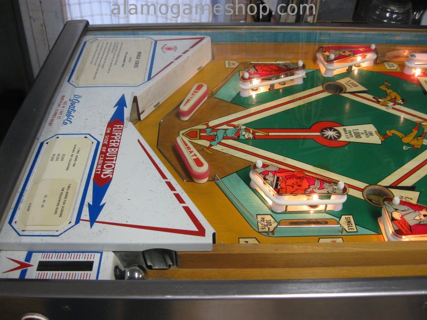 World Series Pinball by Gottlieb 1972 - Click Image to Close